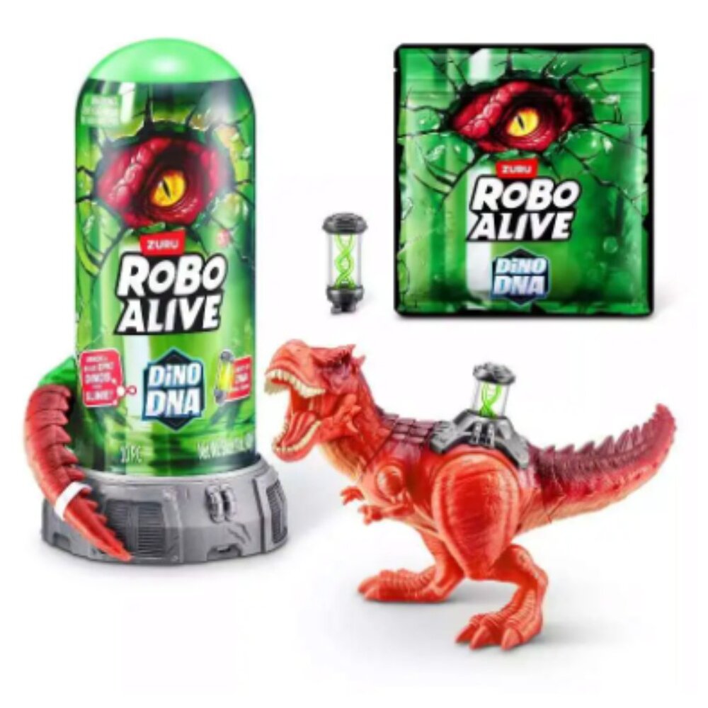 ZURU Robo Alive Dino DNA Series 1 Tube Pack Slime Surprise Random Dinosaur